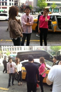 جيسيكا SNSD، وسونغ مين سوبر جونيور، وfx لونا يظهرون في "taxi show" 2012050213425531513_2